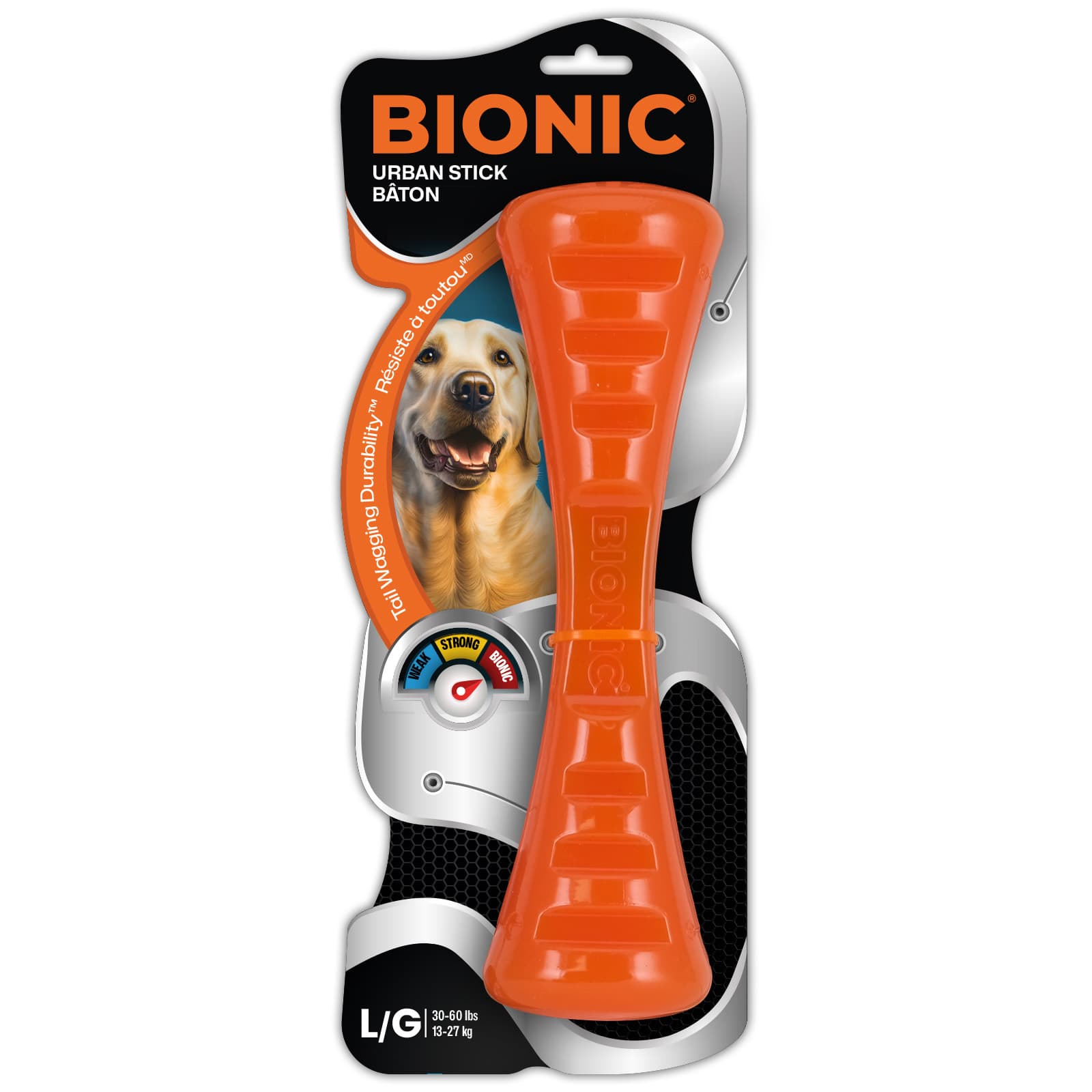 BIONIC Hundespielzeug Urban Stick 26cm