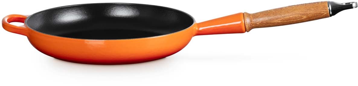 Le Creuset Bratpfanne Signature mit Holzgriff Ø 24cm