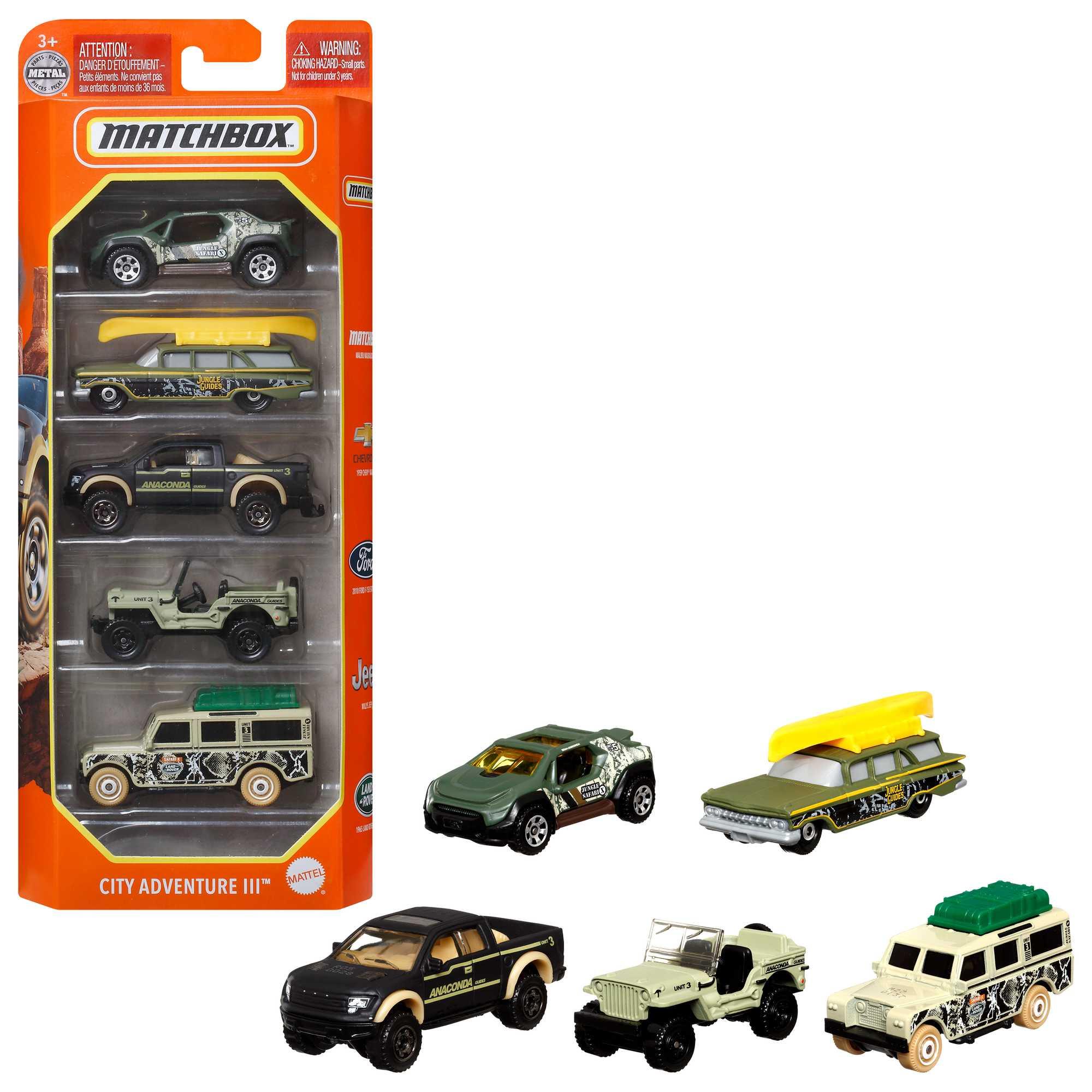 Matchbox 5er-Geschenkset Sortiment