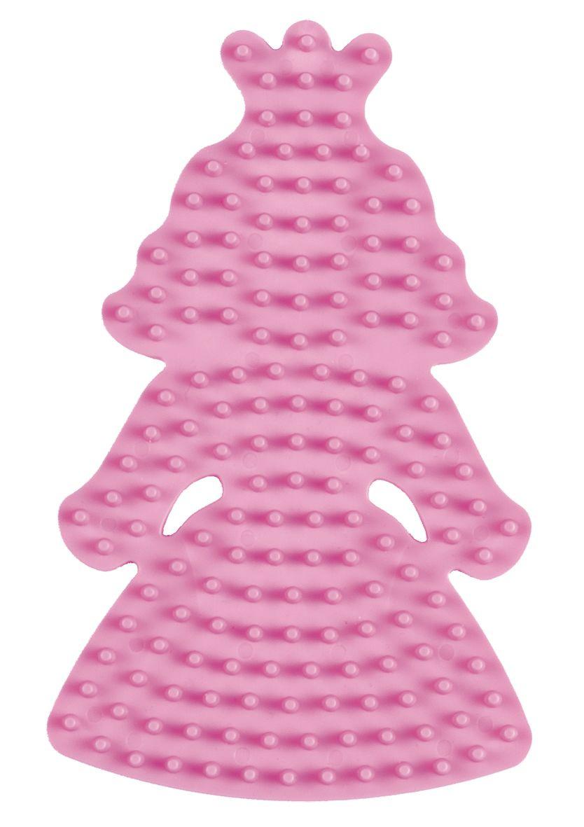 Hama Bügelperlen midi5+ Stiftplatte Kl. Prinzessin, Pink