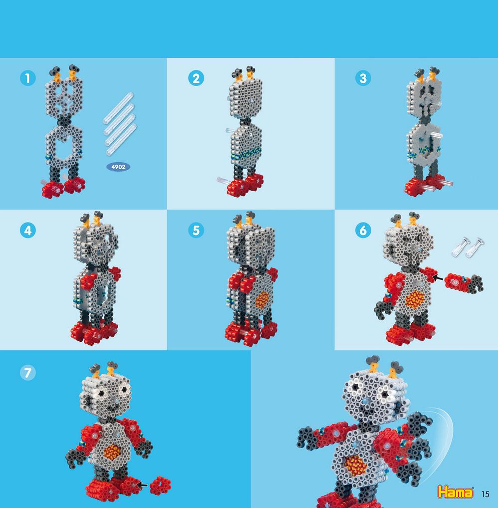 Produktbild Hama - Bügelperlen Inspiration-Heft 18 3 von 5