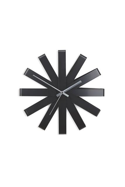 umbra Ribbon moderne gebogene Wand-/Designuhr