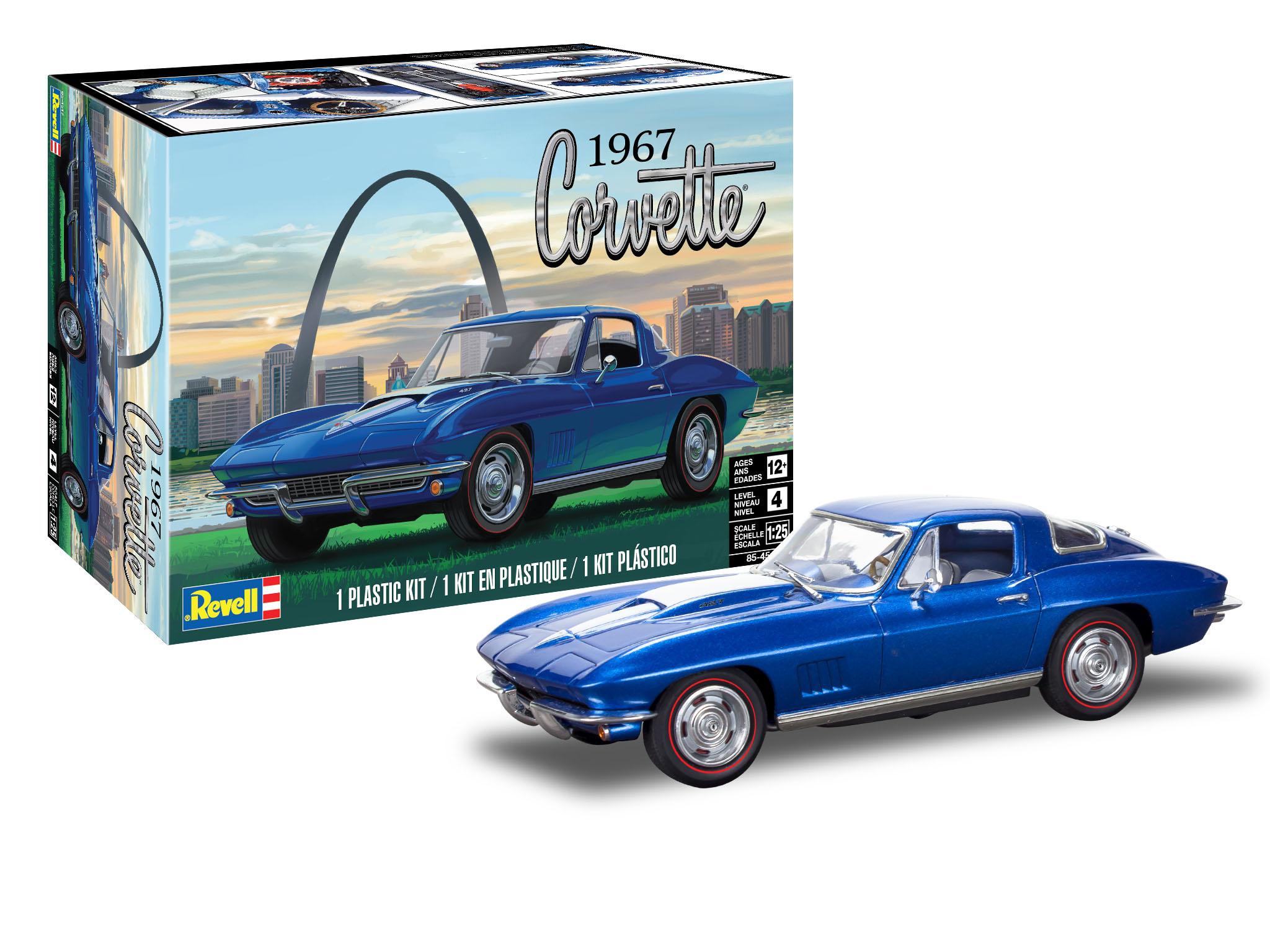 Revell 14517 - 1967 Corvette Sting Ray Sport Coupe 2N1