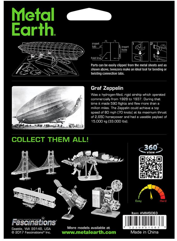 Produktbild Metal Earth 502504 - Graf Zeppelin 2 von 3