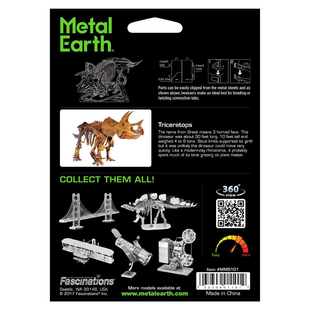 Produktbild Metal Earth 502434 Triceratops 2 von 3