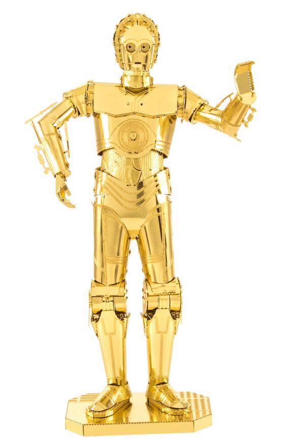 Metal Earth 502666 - Star Wars - Metal Earth: C-3PO gold