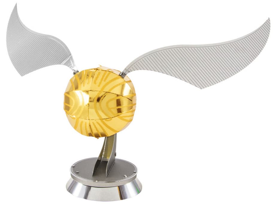 Metal earth golden snitch 