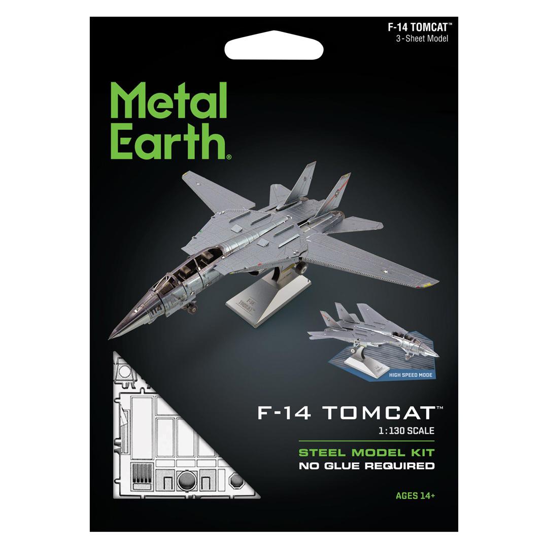 Produktbild Metal Earth 502523 - Metal Earth: F-14 Tomcat 3 von 3