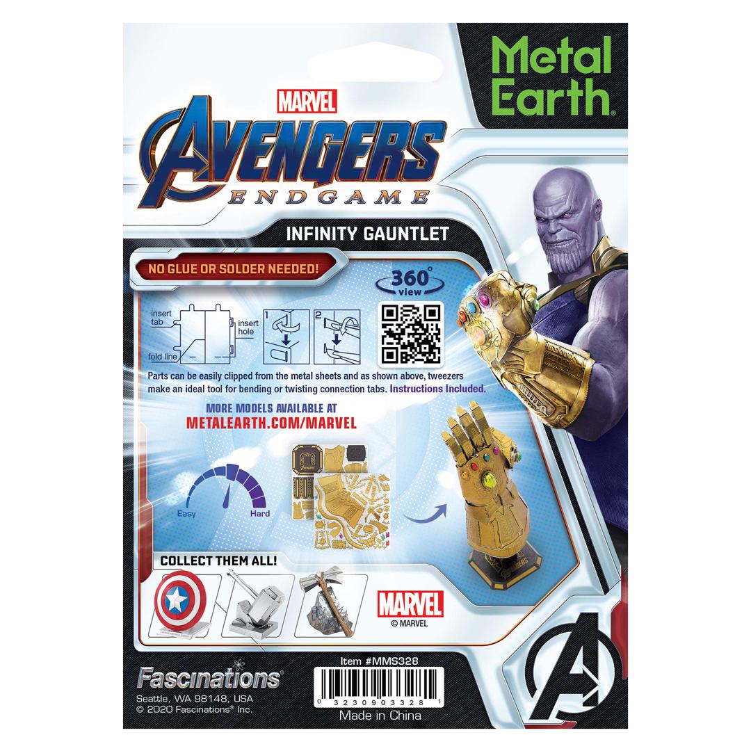 Produktbild Metal Earth 502637 Marvel Avengers Infinity Gauntlet 2 von 3