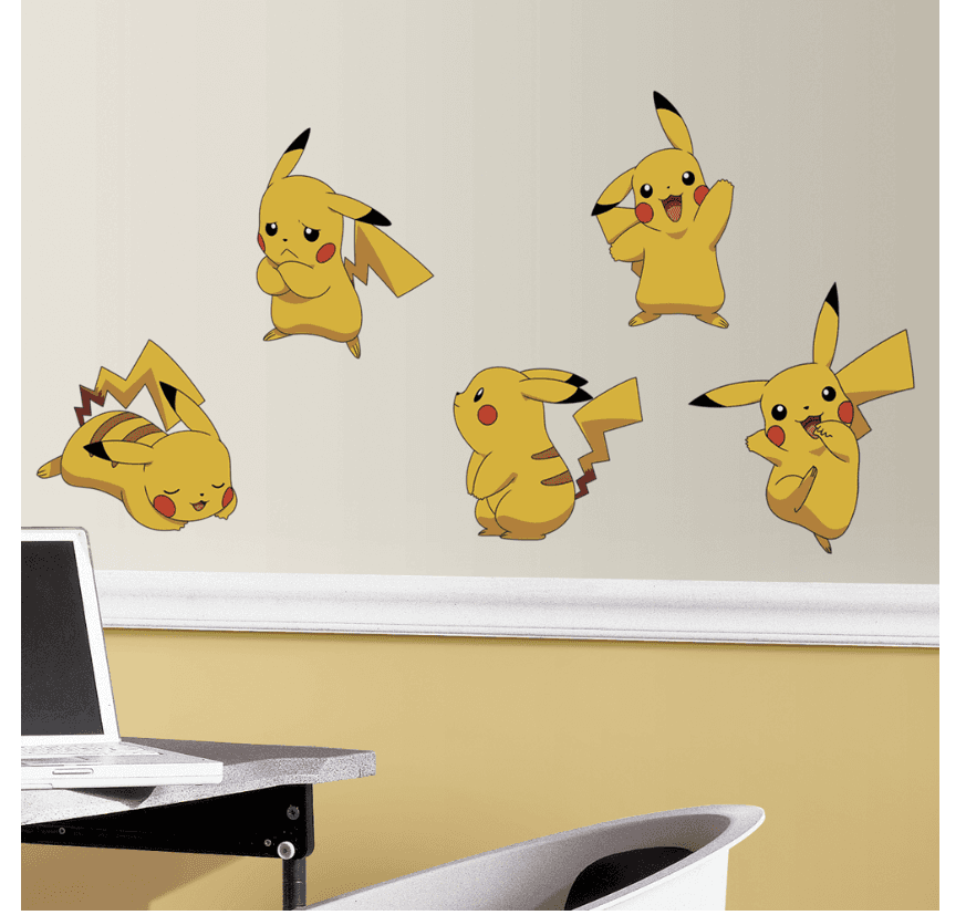 Produktbild HCM Kinzel - RoomMates Wandsticker - Pokemon Pikachu 2 von 2