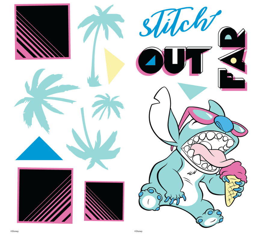 HCM Kinzel - RoomMates Wandsticker - Disney Stitch
