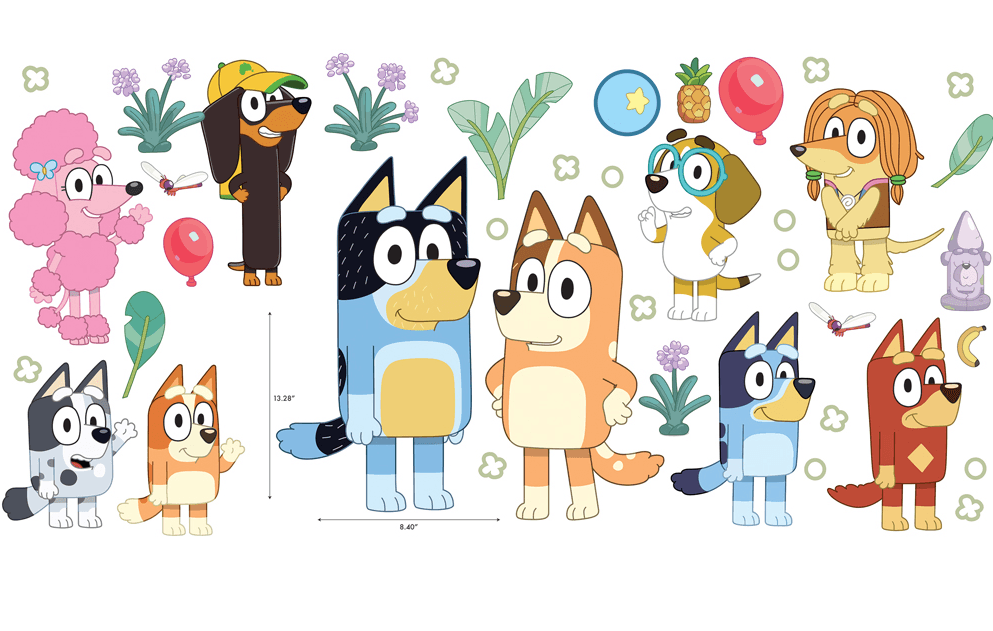 HCM Kinzel - Roommates - Bluey Family & Friends