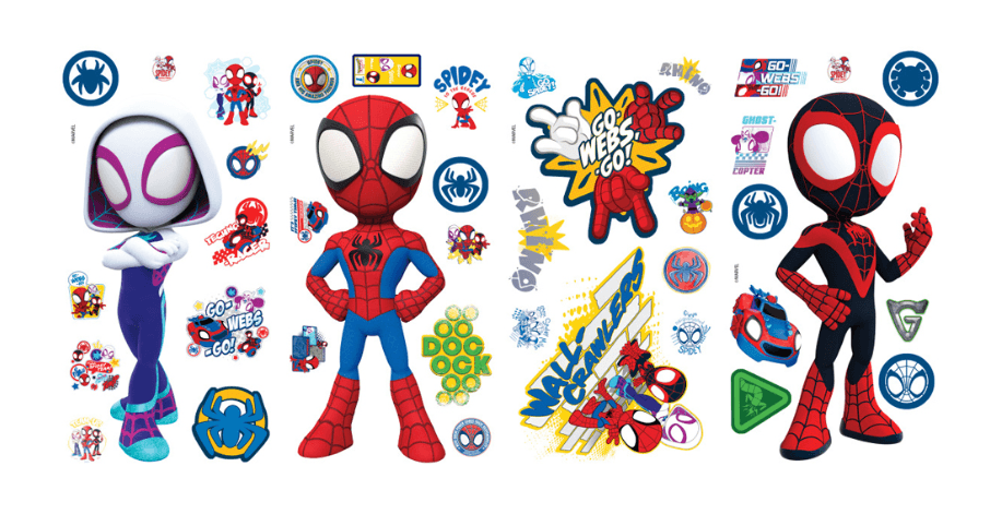 HCM Kinzel - RoomMates Wandsticker - Spidey and His Amazing Friends