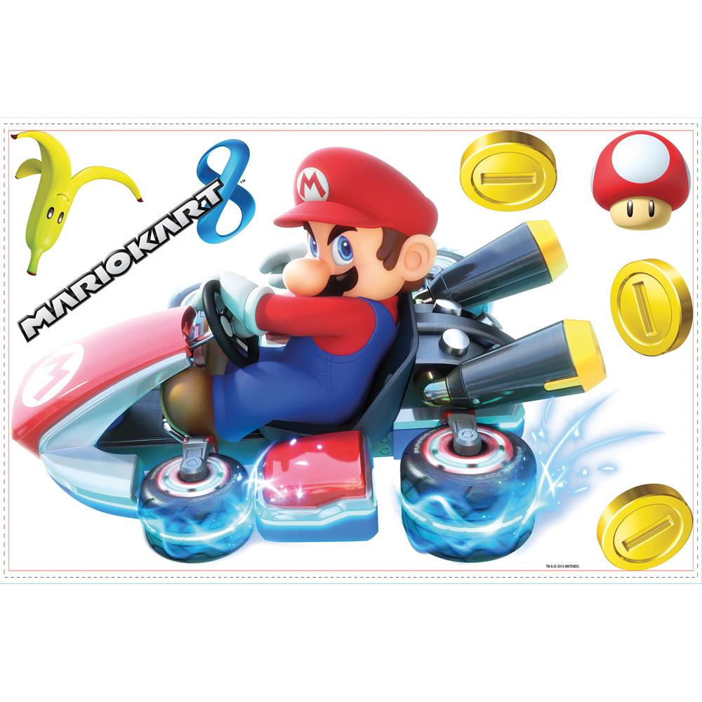 HCM Kinzel - RoomMates Wandsticker - Mario Kart 8
