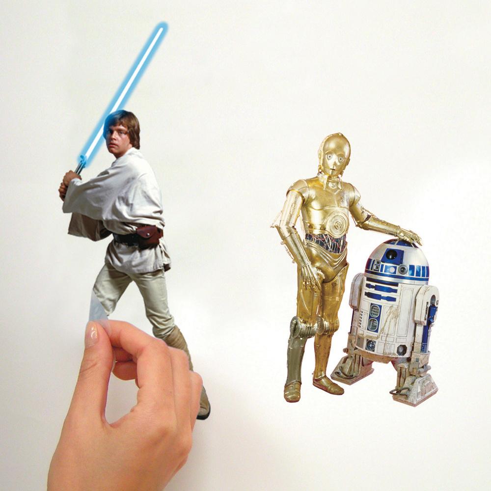 Produktbild HCM Kinzel - RoomMates Wandsticker - Star Wars Classic Peel&Stick Wall Decals 2 von 3