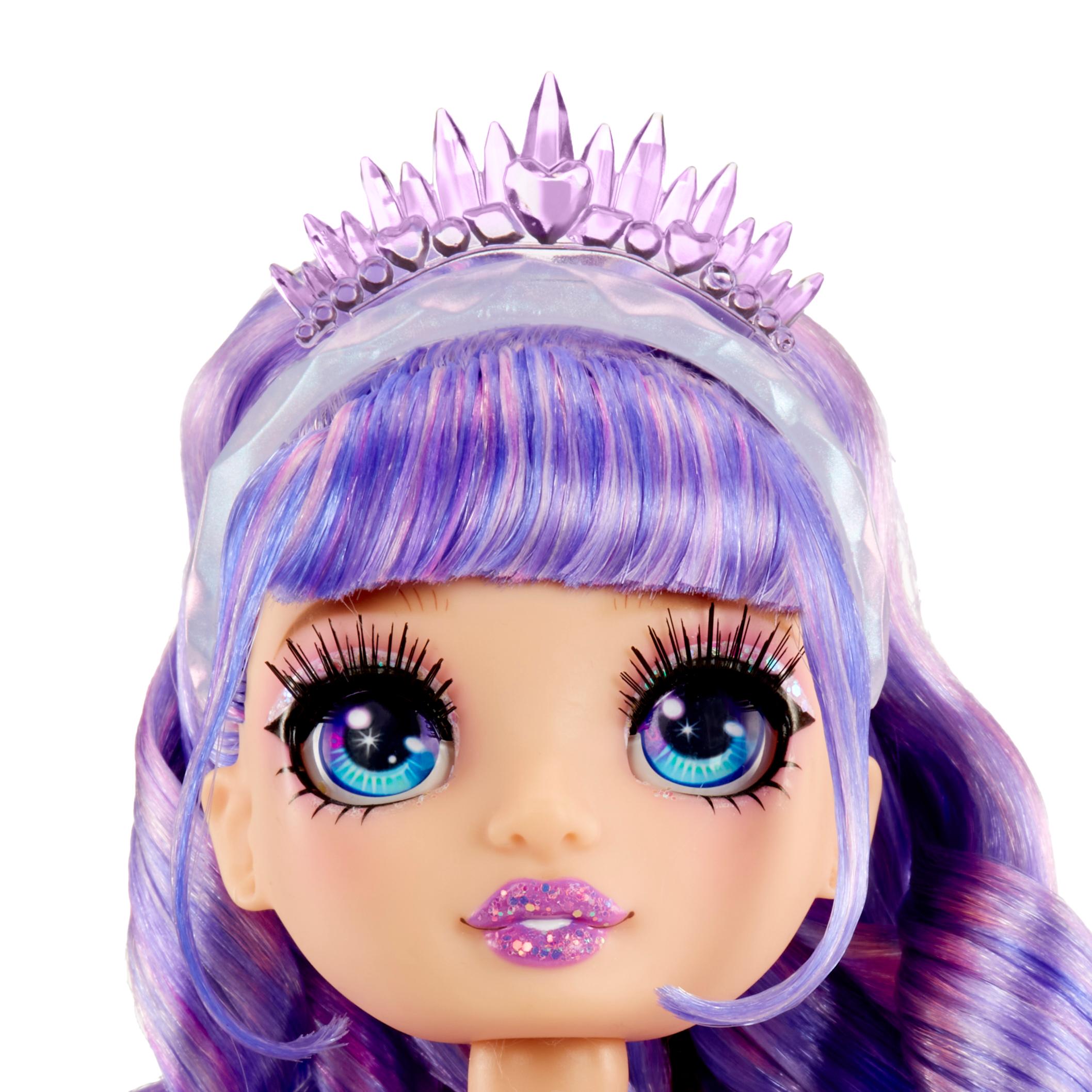 Produktbild Rainbow High Creative Crystals Fashion Doll- Violet 4 von 12