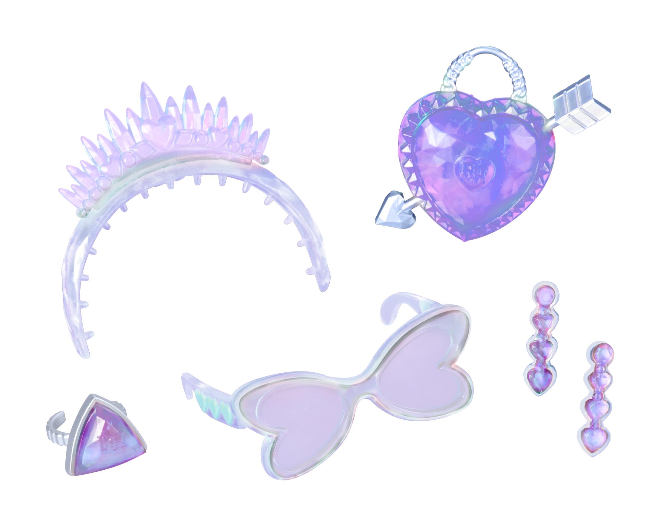 Produktbild Rainbow High Creative Crystals Fashion Doll- Violet 2 von 12