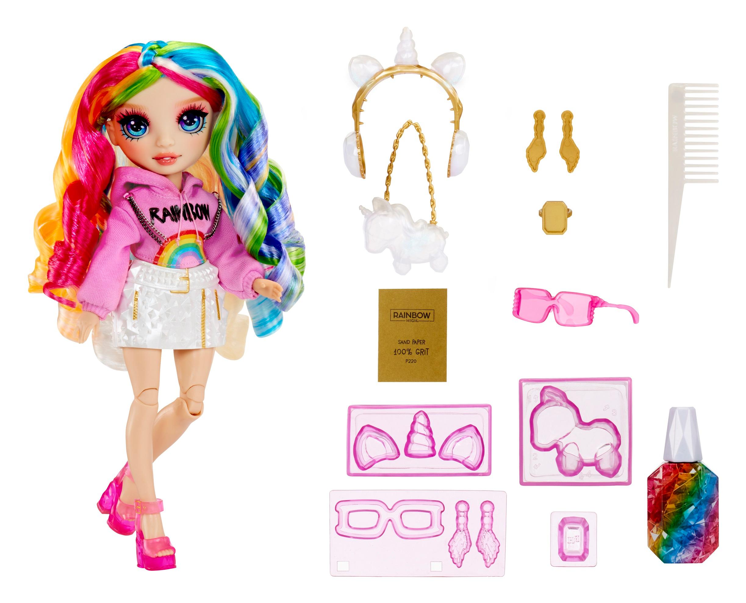 Rainbow High Creative Crystals Fashion Doll- Amaya