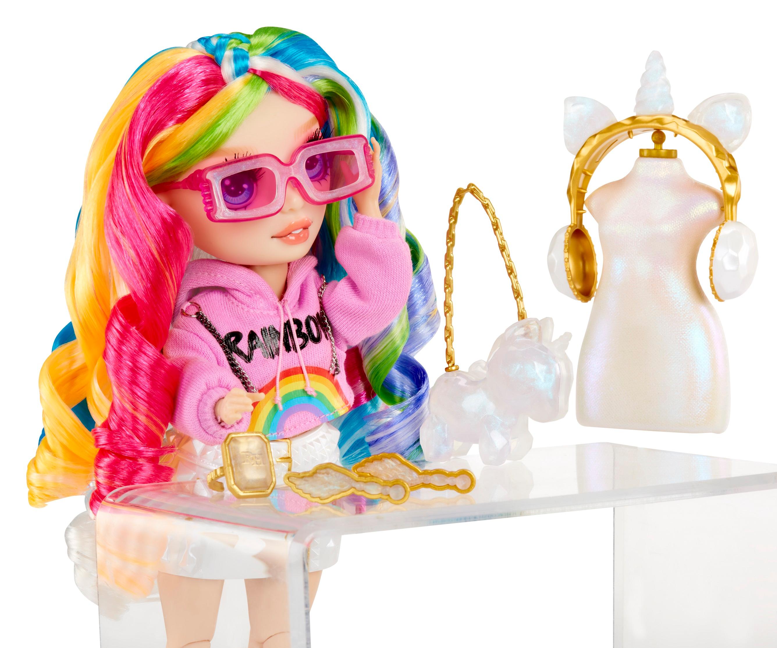 Produktbild Rainbow High Creative Crystals Fashion Doll- Amaya 8 von 12