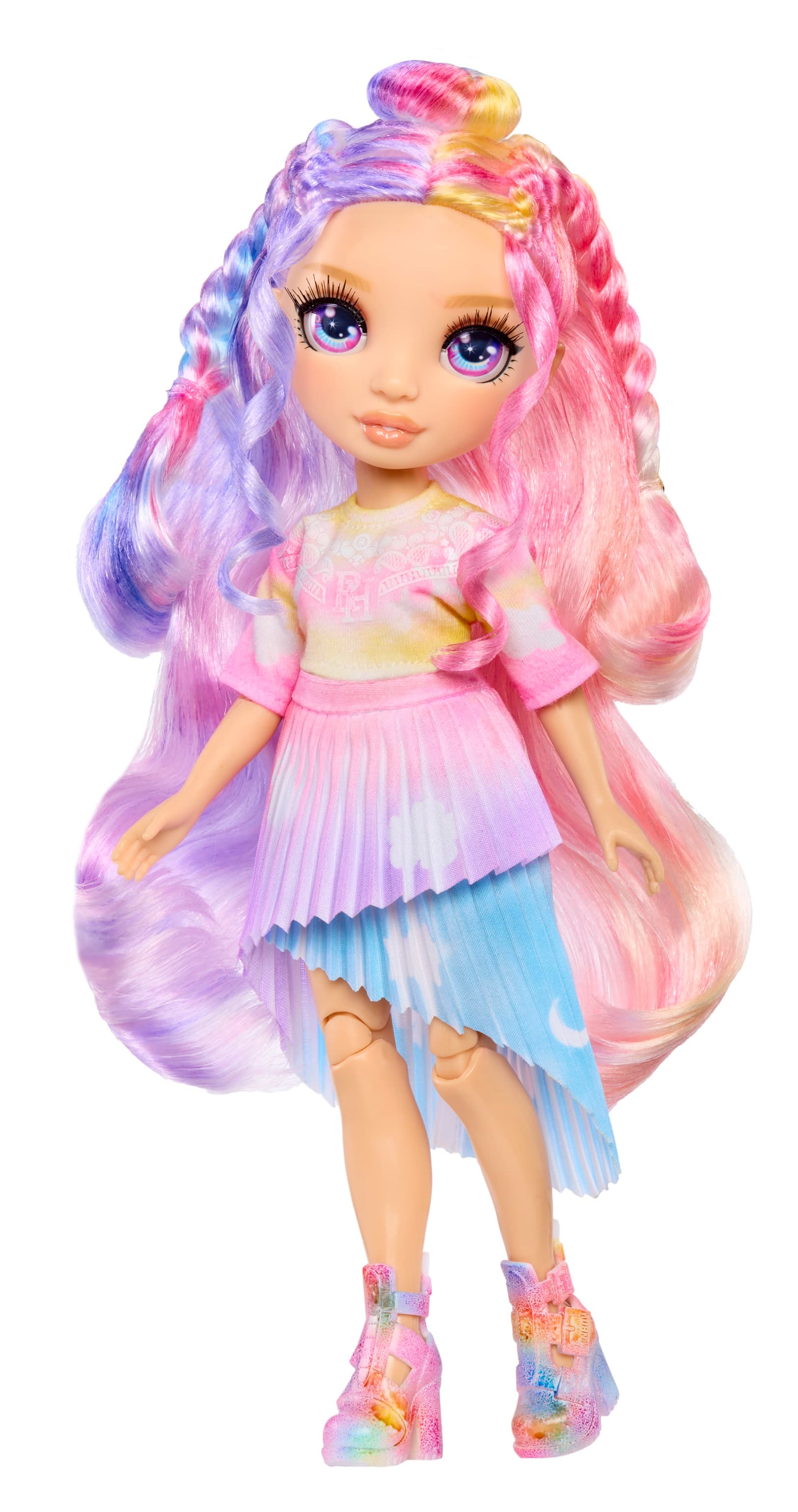 Rainbow High Airbrush & Create Modepuppe - Lila Augen