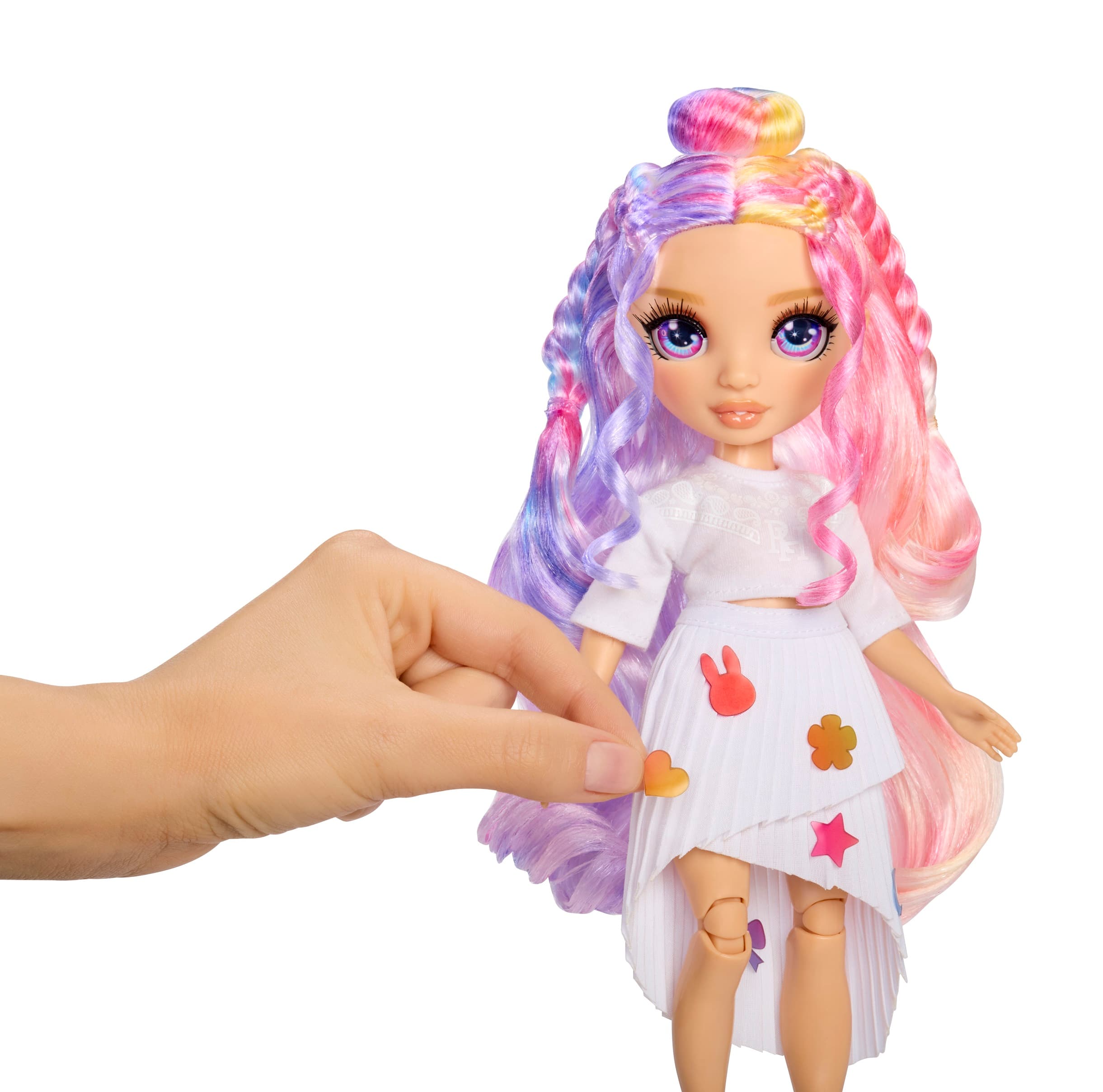 Produktbild Rainbow High Airbrush & Create Modepuppe - Lila Augen 6 von 8