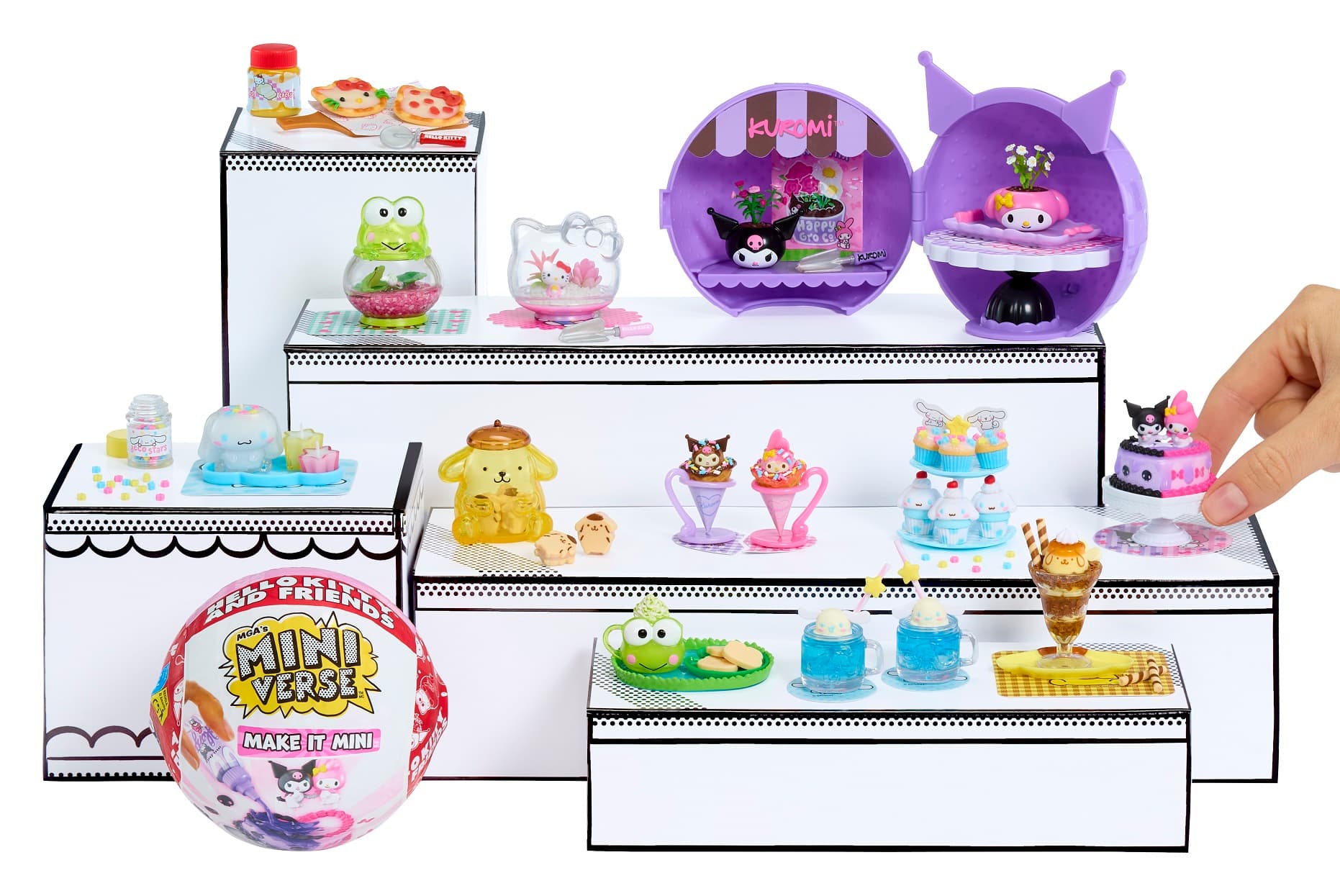 Produktbild MGA's Miniverse Make It Mini x Sanrio Series 2 – DIY Mini-Figuren mit Hello Kitty & Friends 3 von 6