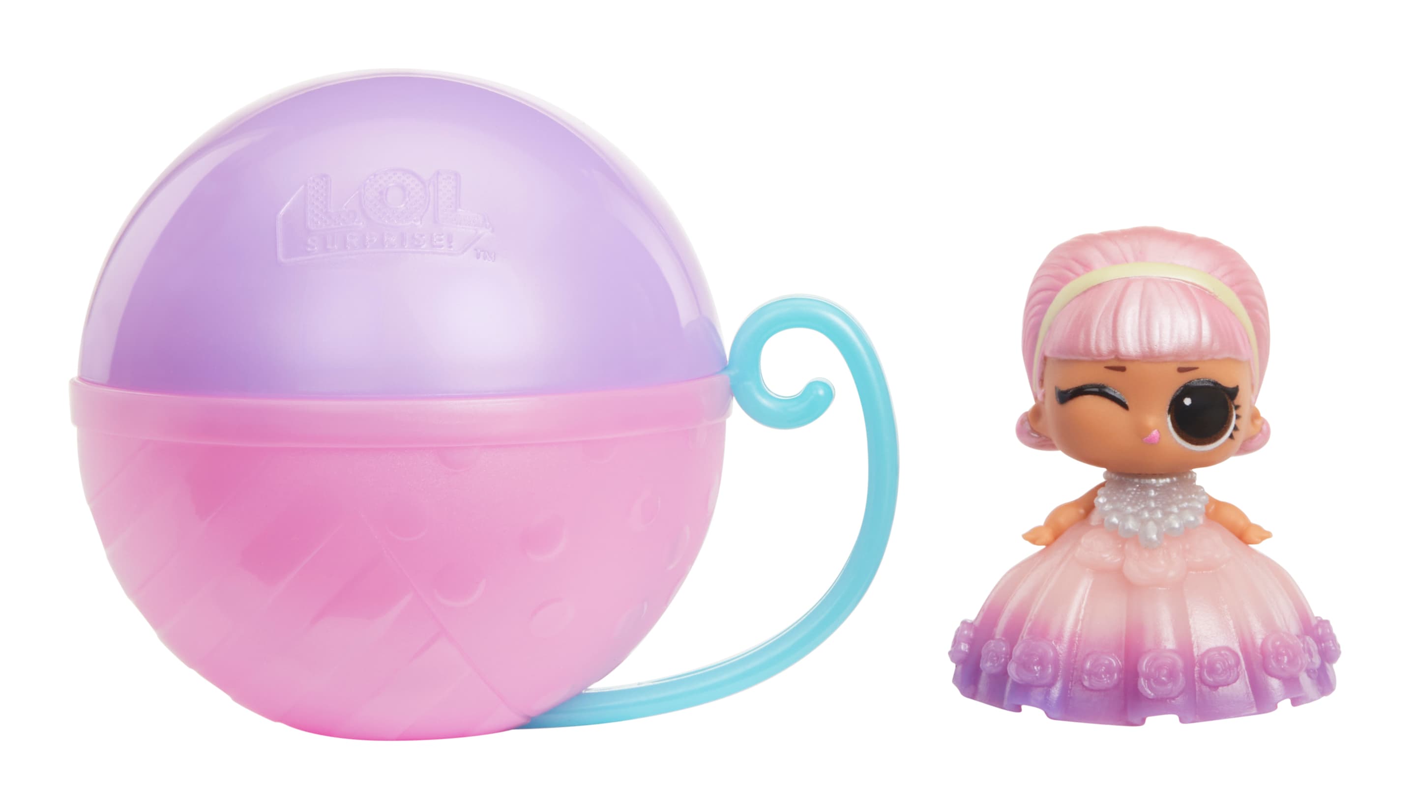 L.O.L. Surprise! Princess Baby Sisters – Farbwechsel-Puppe mit Überraschungen