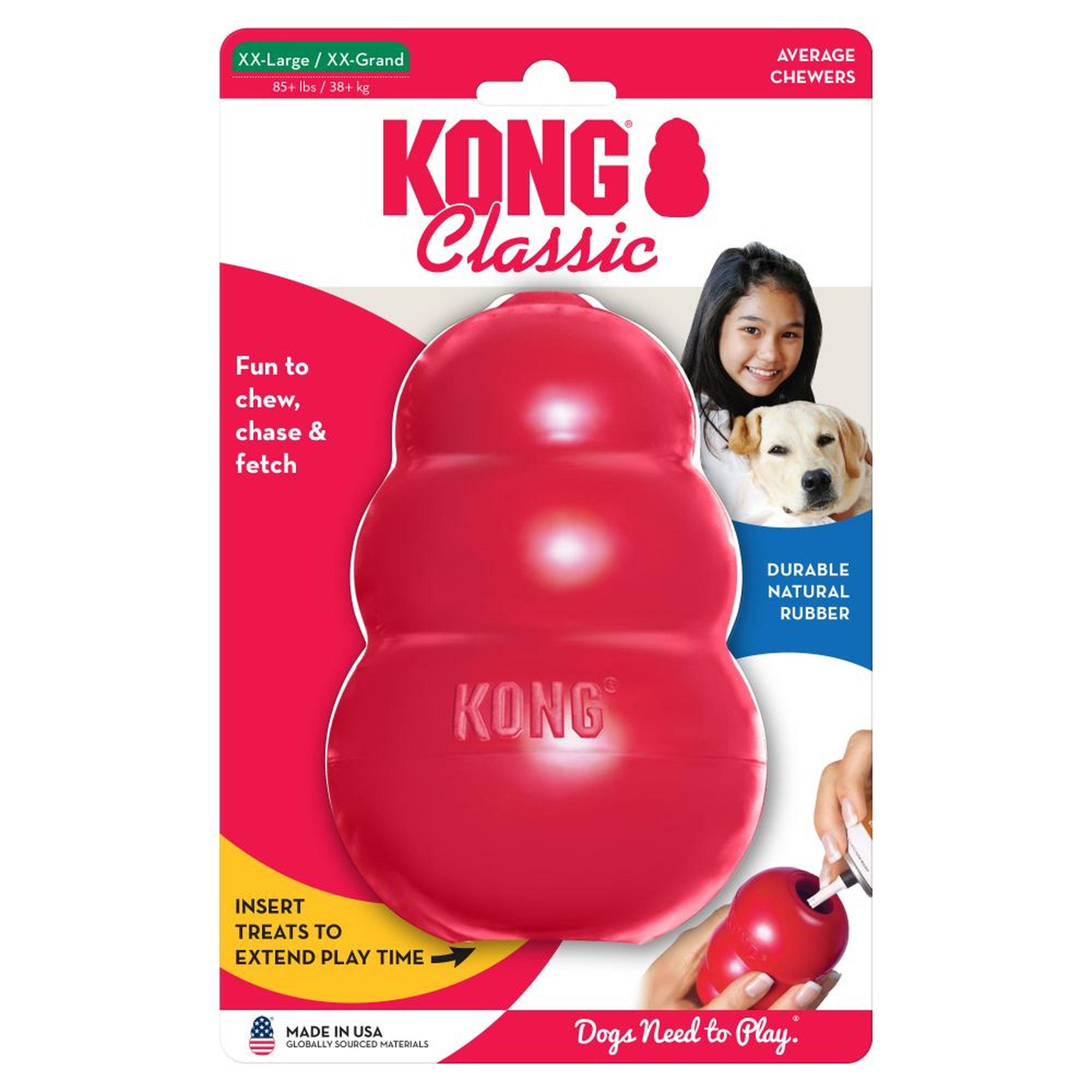 KONG Hundespielzeug Classic M rot 9 cm