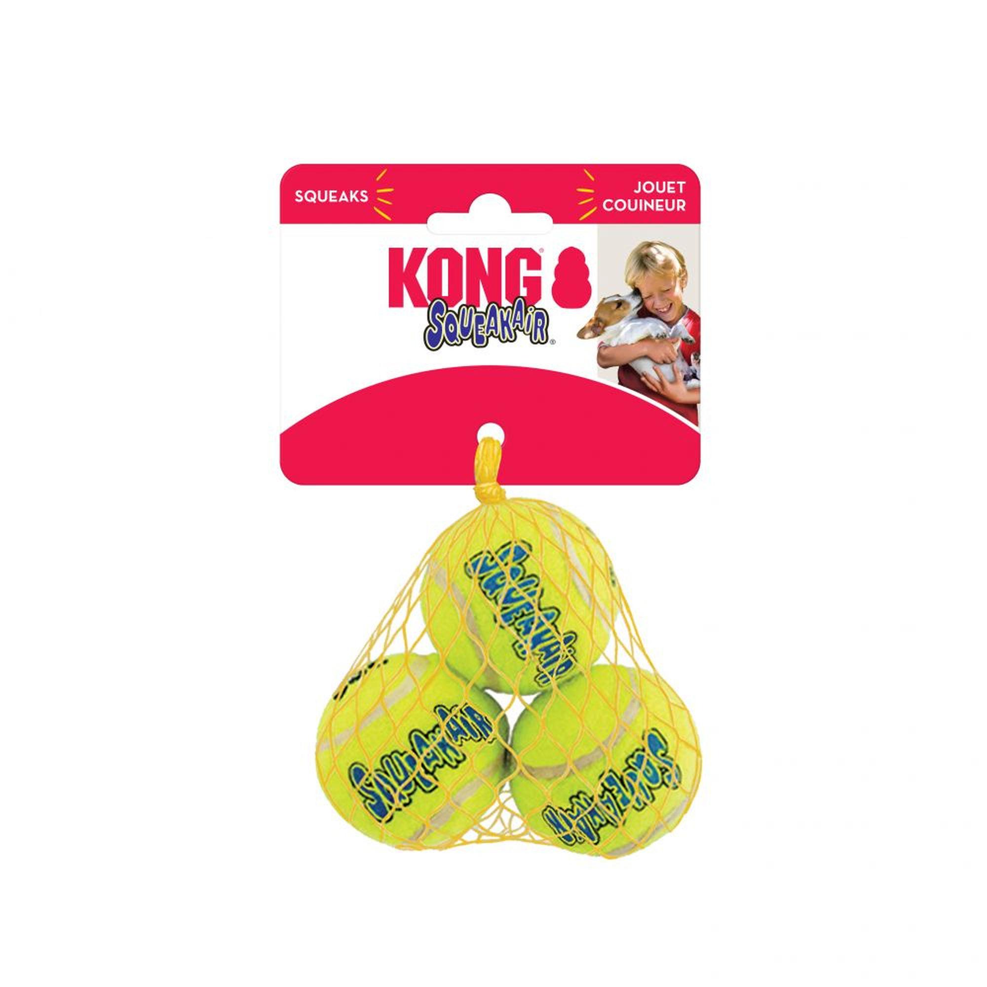 KONG Hundespielzeug SqueakAir Balls S 3St.