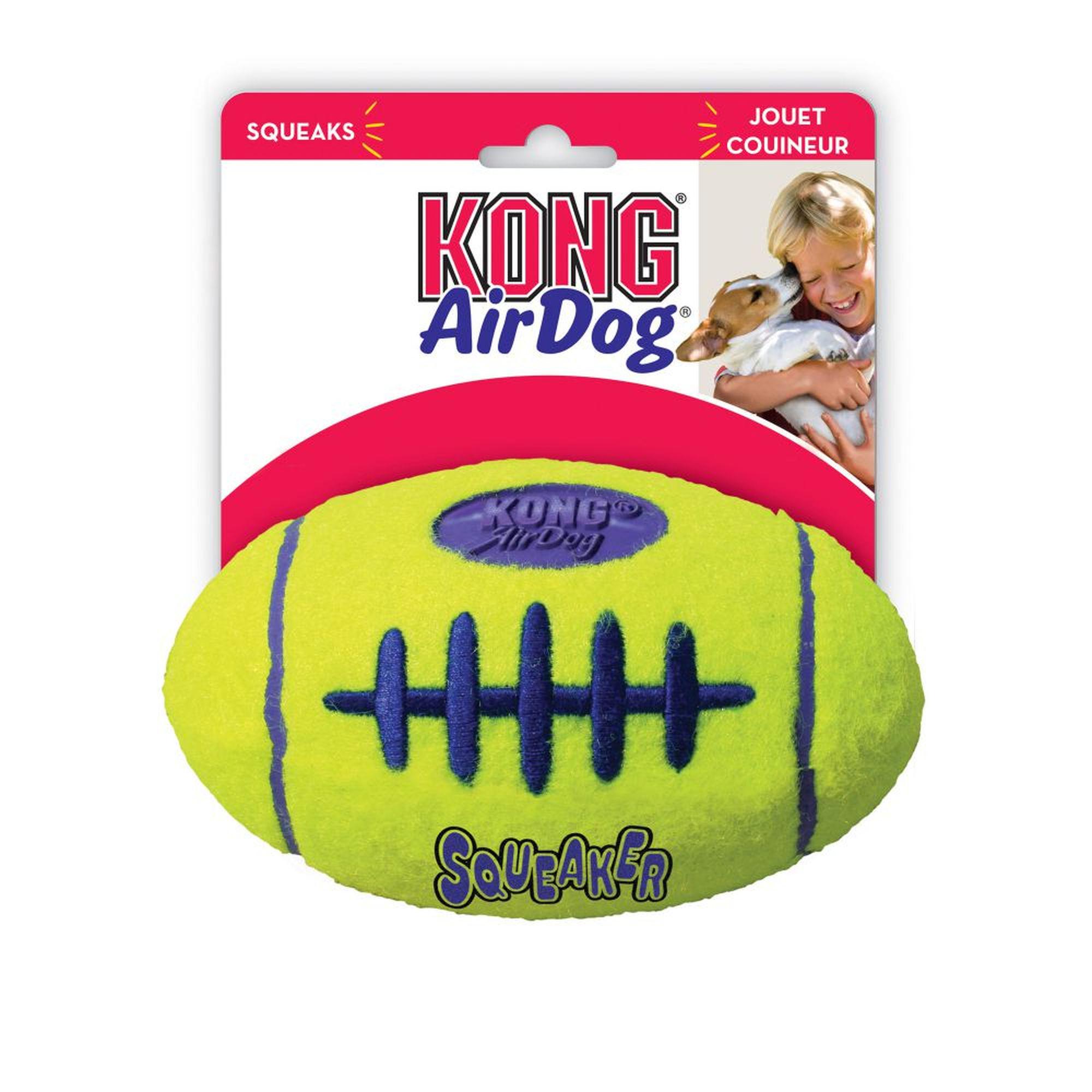 KONG Hundespielzeug Airdog Squeaker Football M