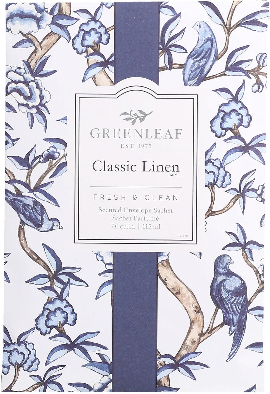 GREENLEAF Large Sachets Classic Linen