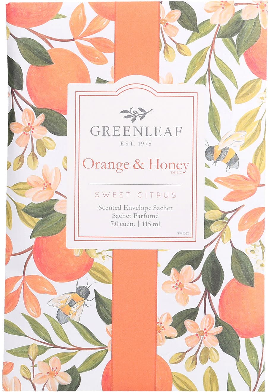GREENLEAF Large Sachets Orange & Honey