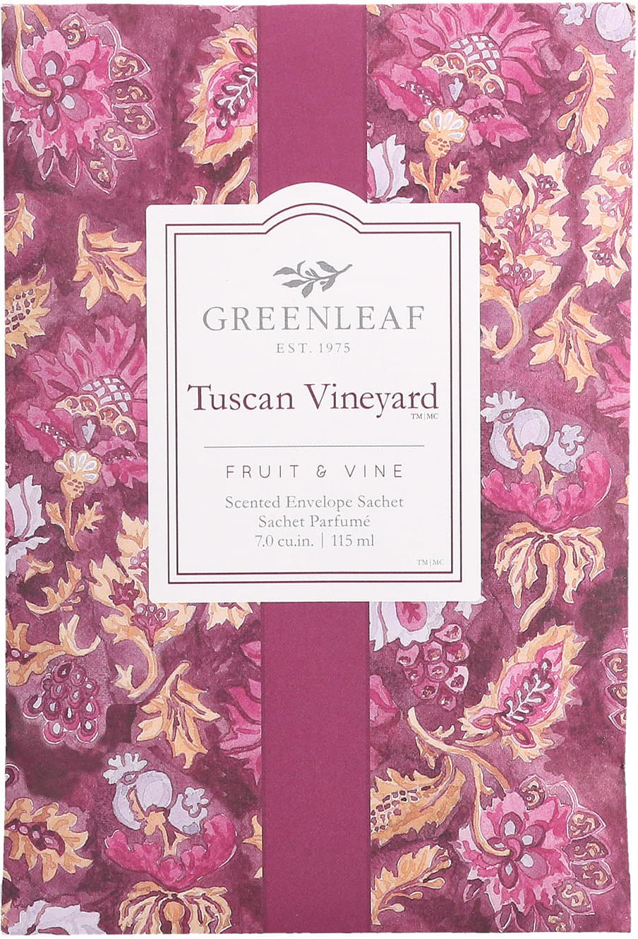 GREENLEAF Large Sachets Tuscan Vineyard