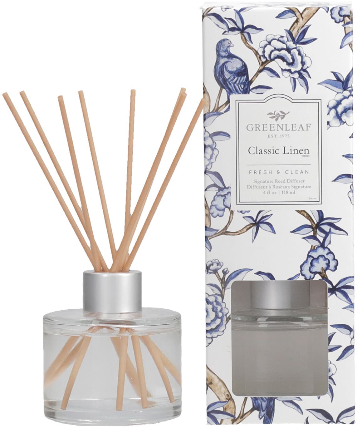 GREENLEAF Signature Reed Diffuser Classic Linen