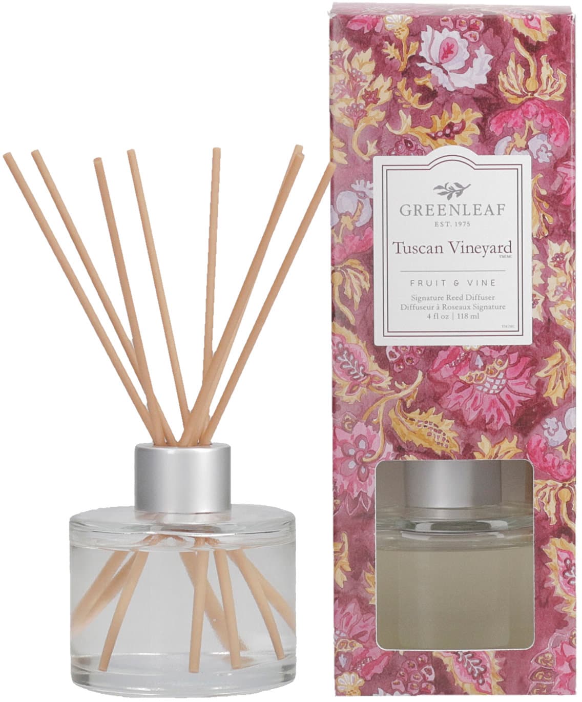 GREENLEAF Signature Reed Diffuser Tuscan Vineyard