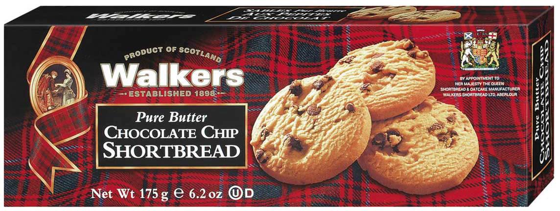 WALKERS Buttergebäck Chocolate Chip Shortbread