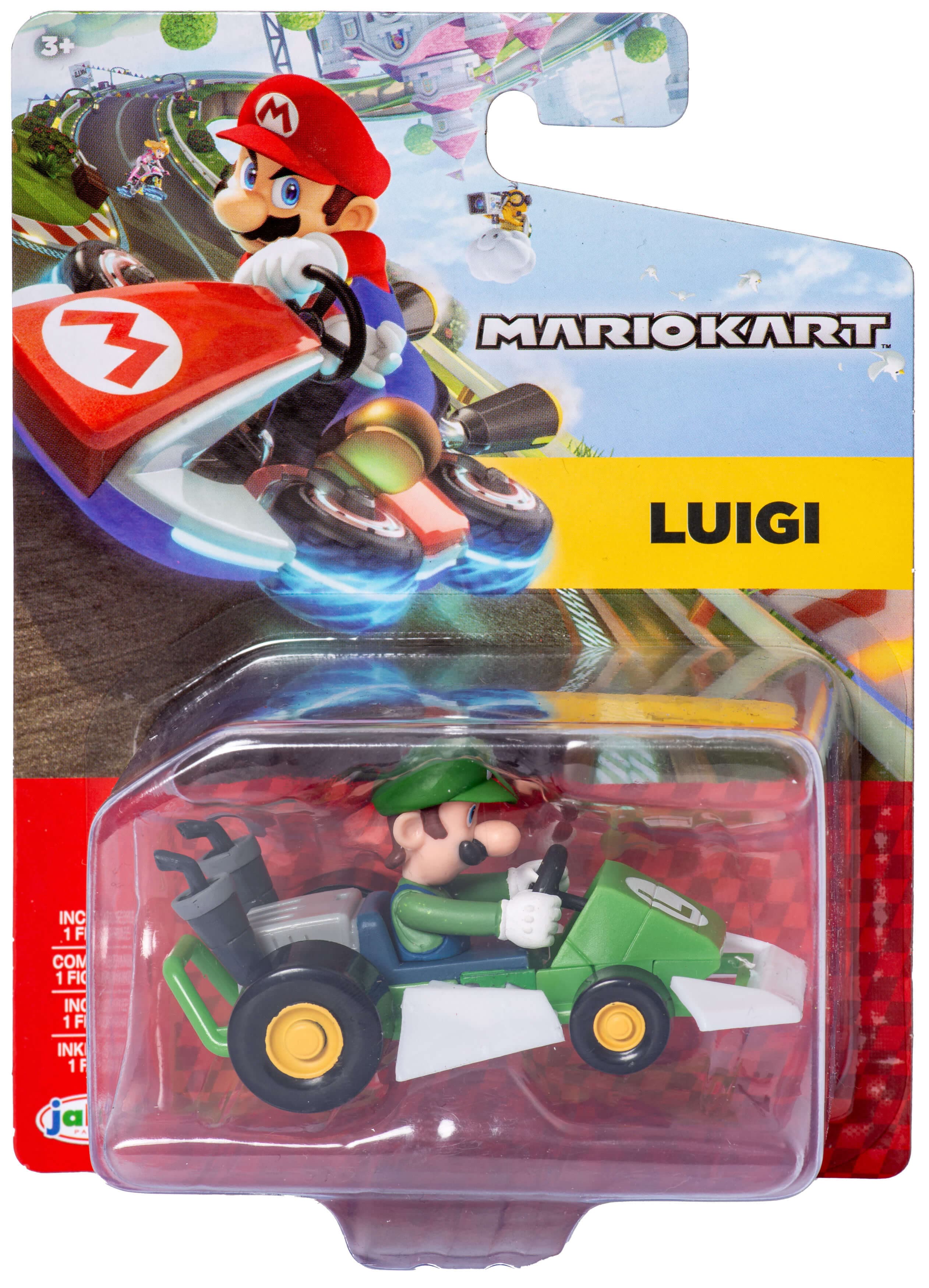Super Mario - Versenyzőfigura - Luigi