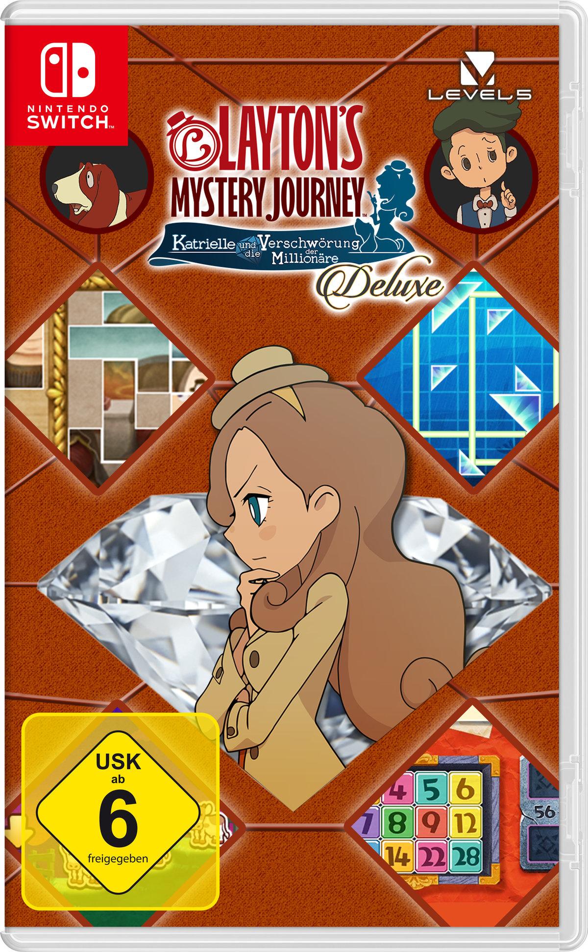 Layton's Mystery Journey - Katrielle und die Verschwörung der Millionäre: Deluxe