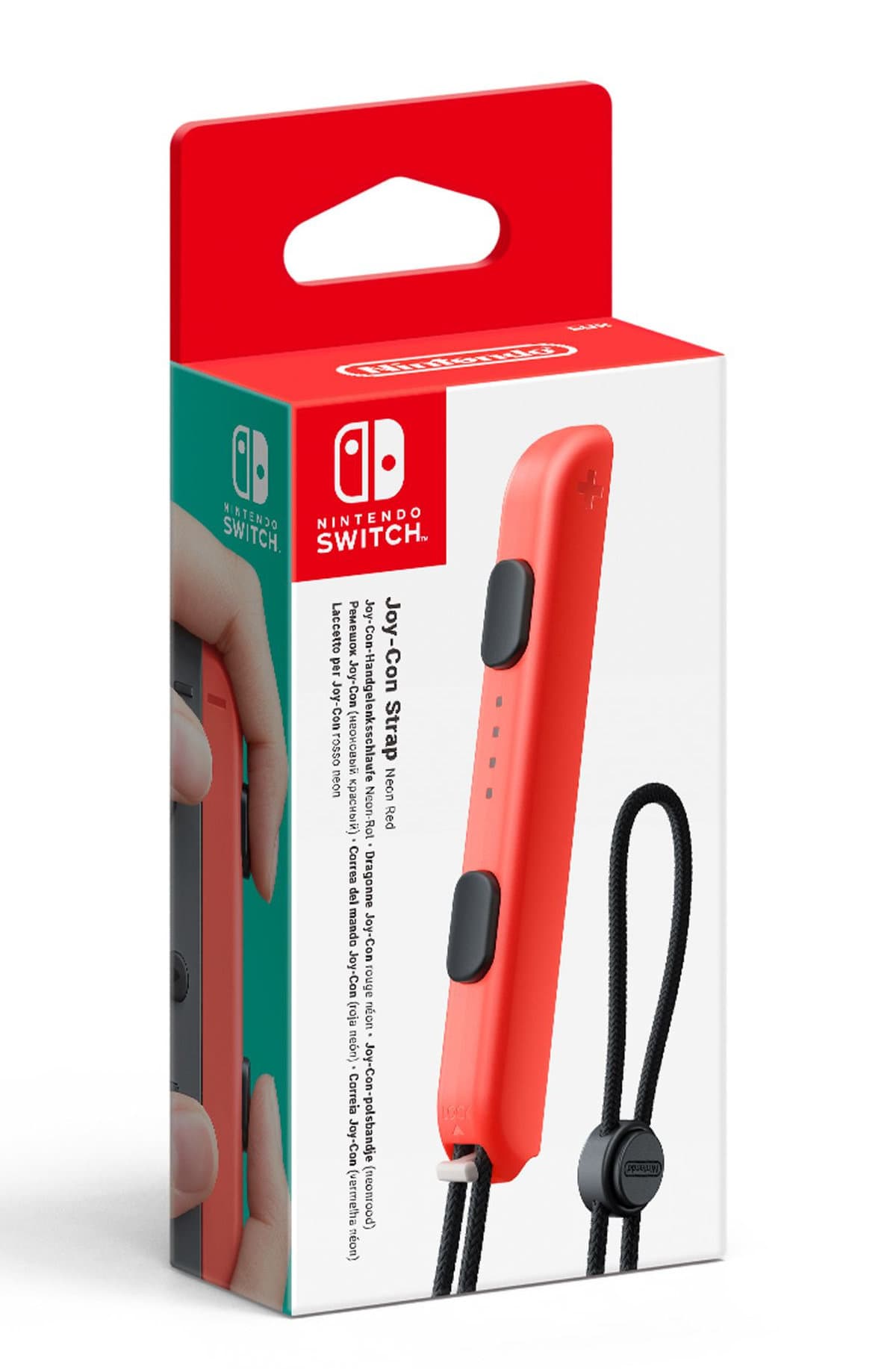 Nintendo Switch - Handgelenksschlaufe Neon-Rot