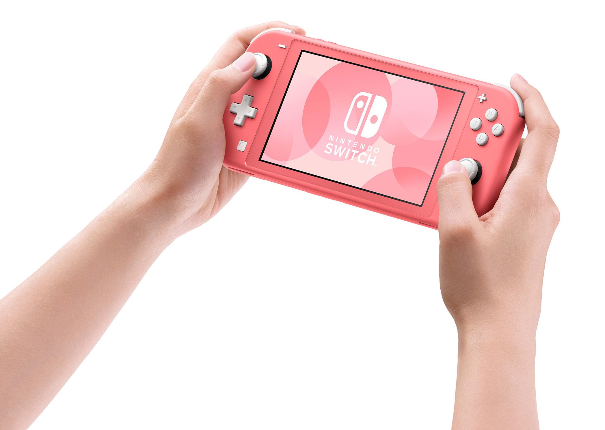 Produktbild Nintendo Switch Lite - Konsole Koralle 4 von 5