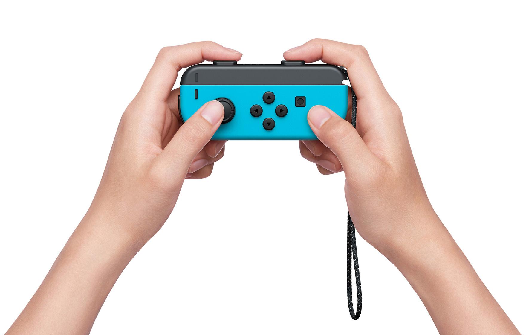 Produktbild Nintendo Switch - Konsole Neon-Rot / Neon-Blau (OLED-Modell) 5 von 7