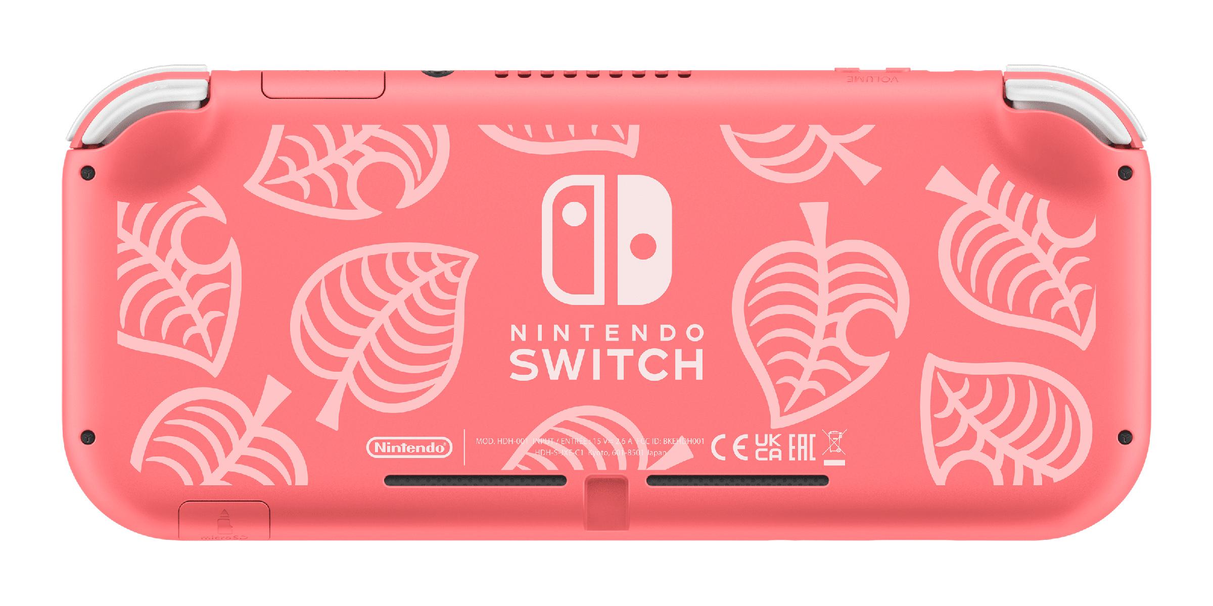 Produktbild Nintendo Switch Lite Animal Crossing: New Horizons Isabelle Aloha Edition 3 von 7