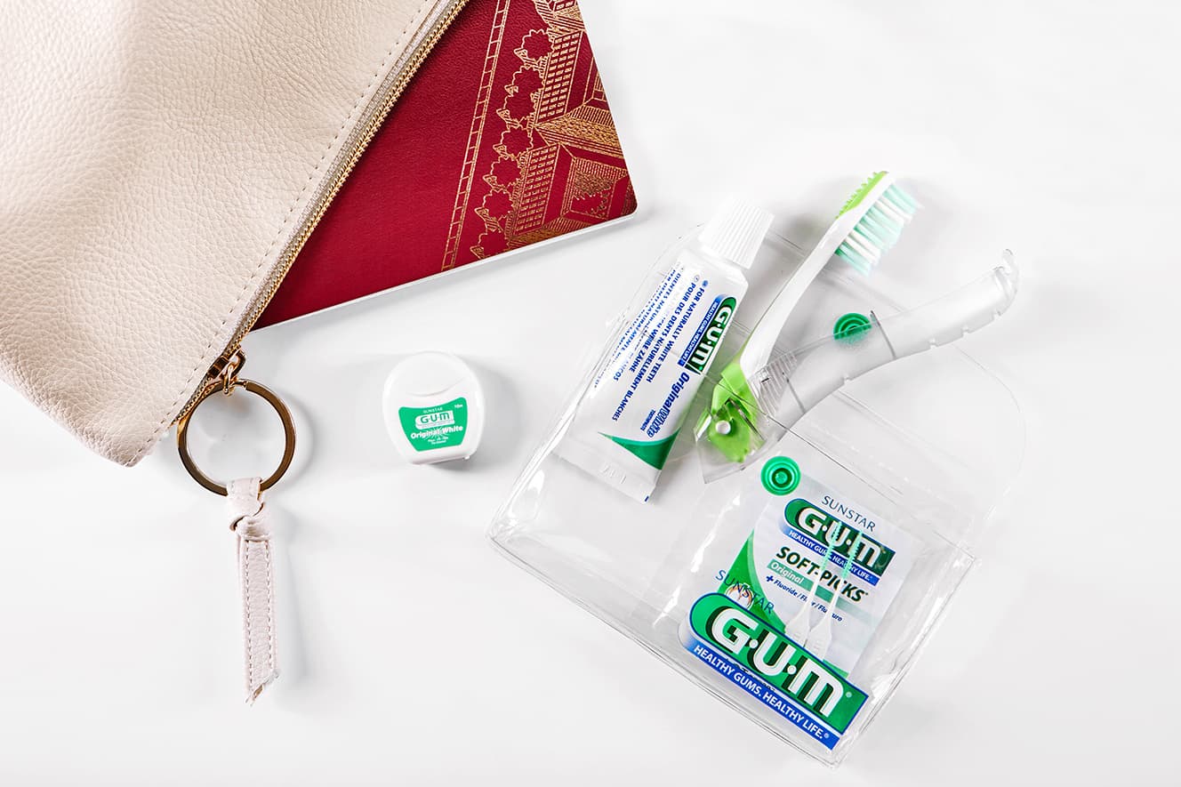 Produktbild GUM® Original White Reiseset 3 von 3