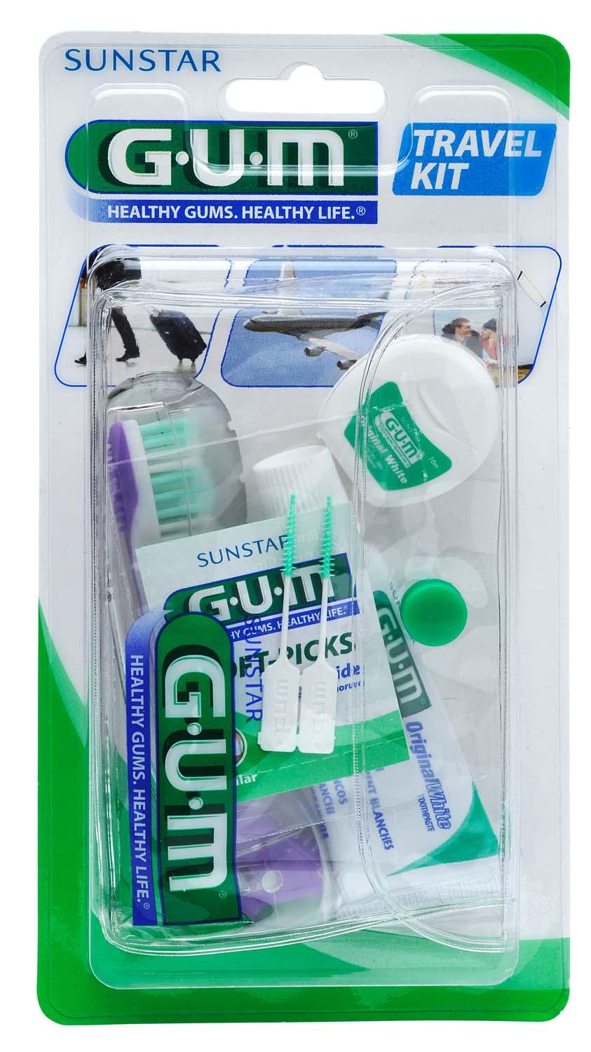 GUM® Original White Reiseset