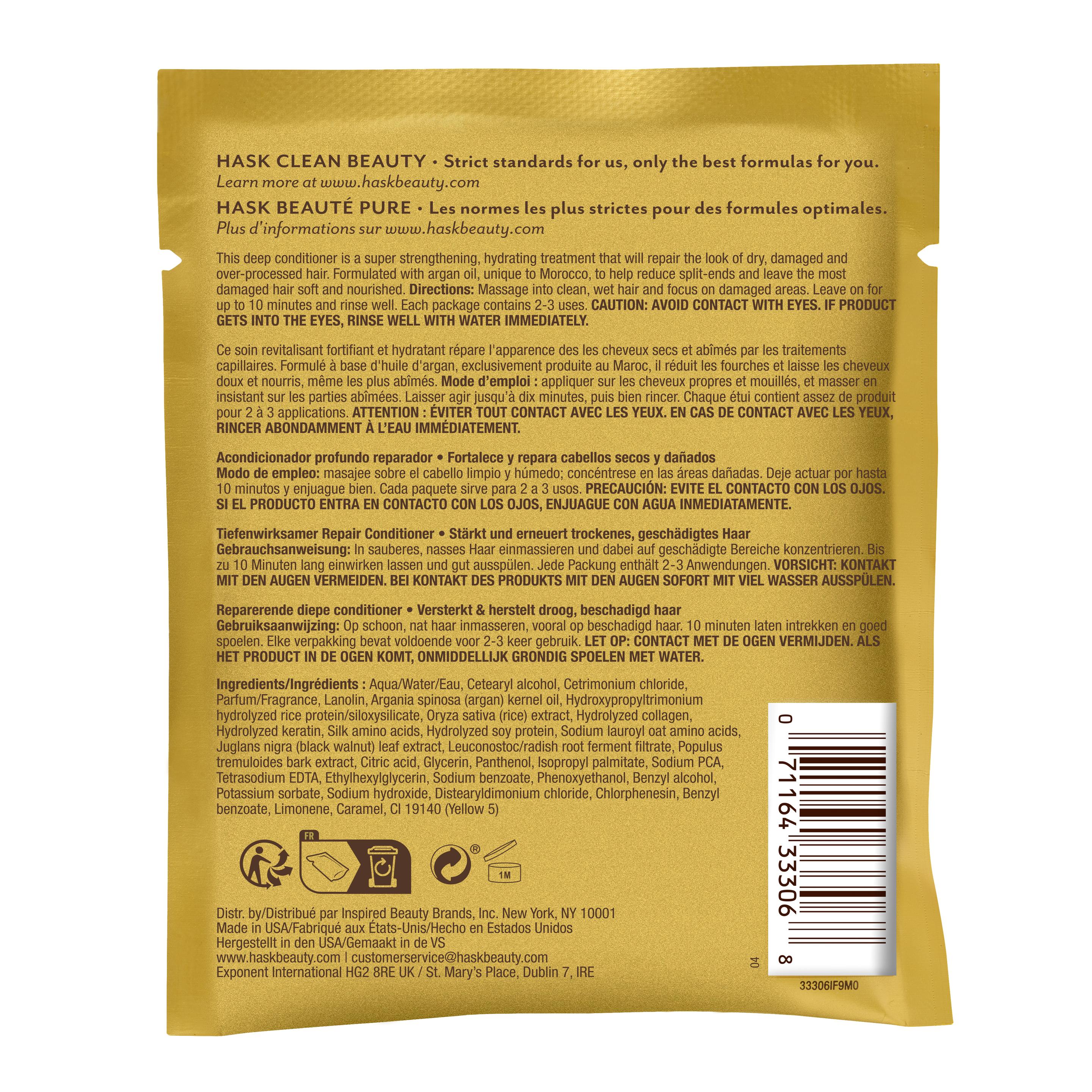 Produktbild HASK Spülung Argan Oil Sachet 2 von 2