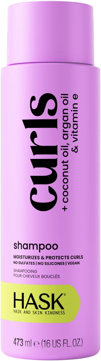HASK Shampoo Curls Coconut Oil, Argan Oil & Vitamin E