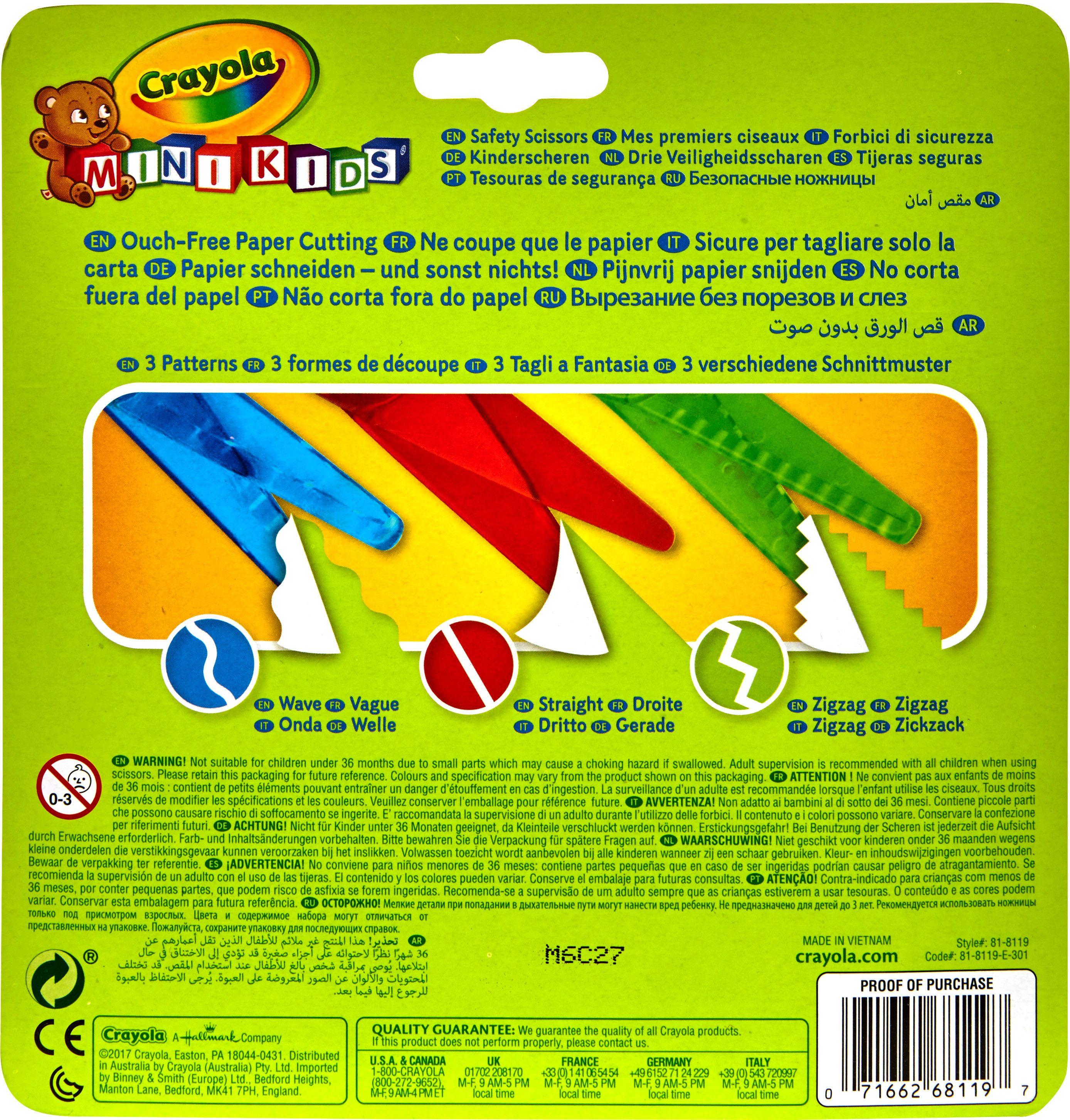 Produktbild Crayola - Mini Kids - 3 Kinder-Scheren 3 von 4