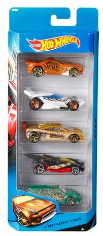 Produktbild Hot Wheels 5er Geschenkset Sortiment 2 von 16