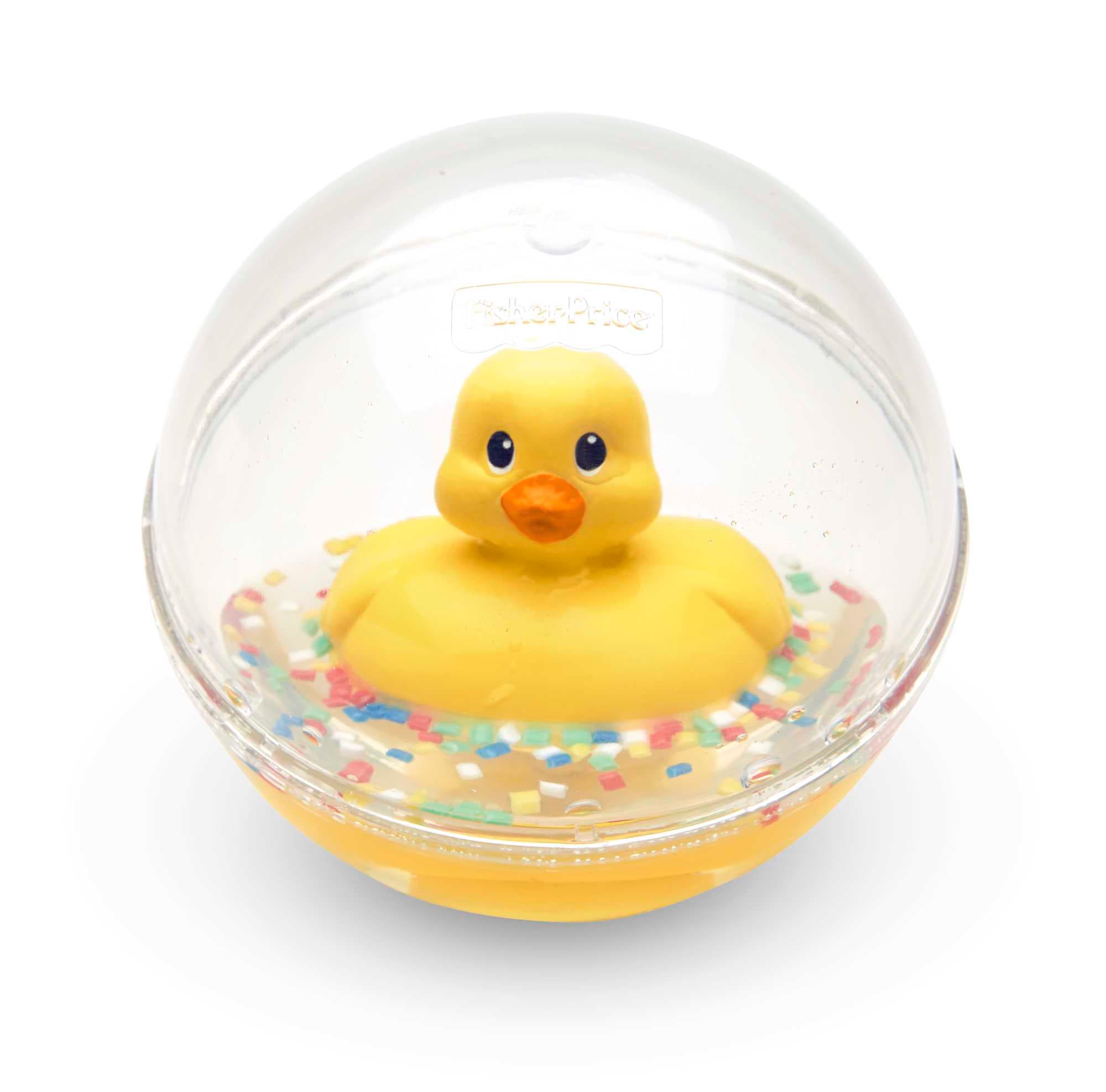 Fisher-Price Entchenball, Baby-Spielzeug, Badewannen-Spielzeug, Baby Ball