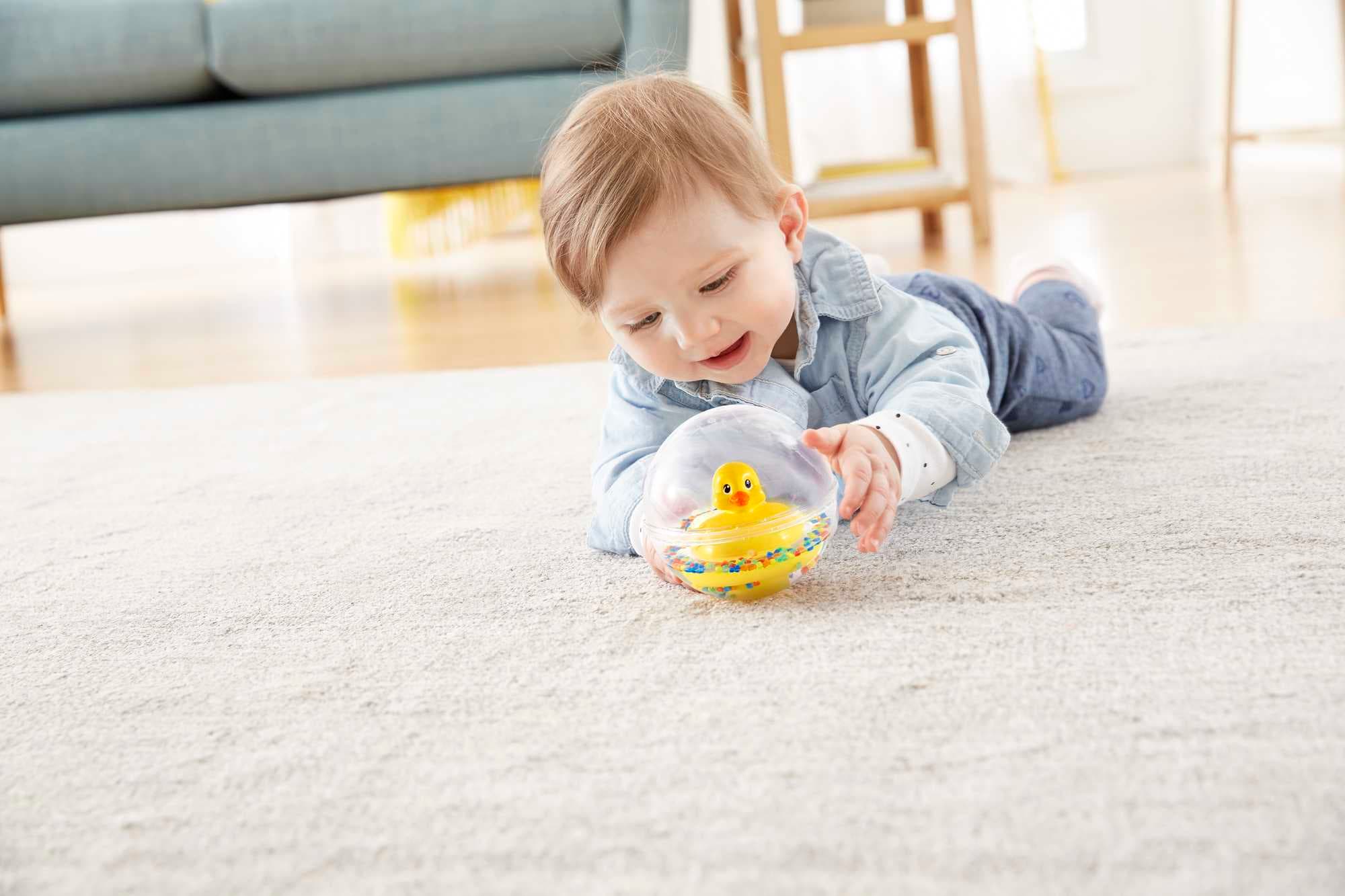 Produktbild Fisher-Price Entchenball, Baby-Spielzeug, Badewannen-Spielzeug, Baby Ball 6 von 10